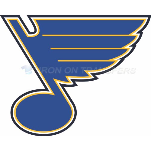 St.Louis Blues Iron-on Stickers (Heat Transfers)NO.323